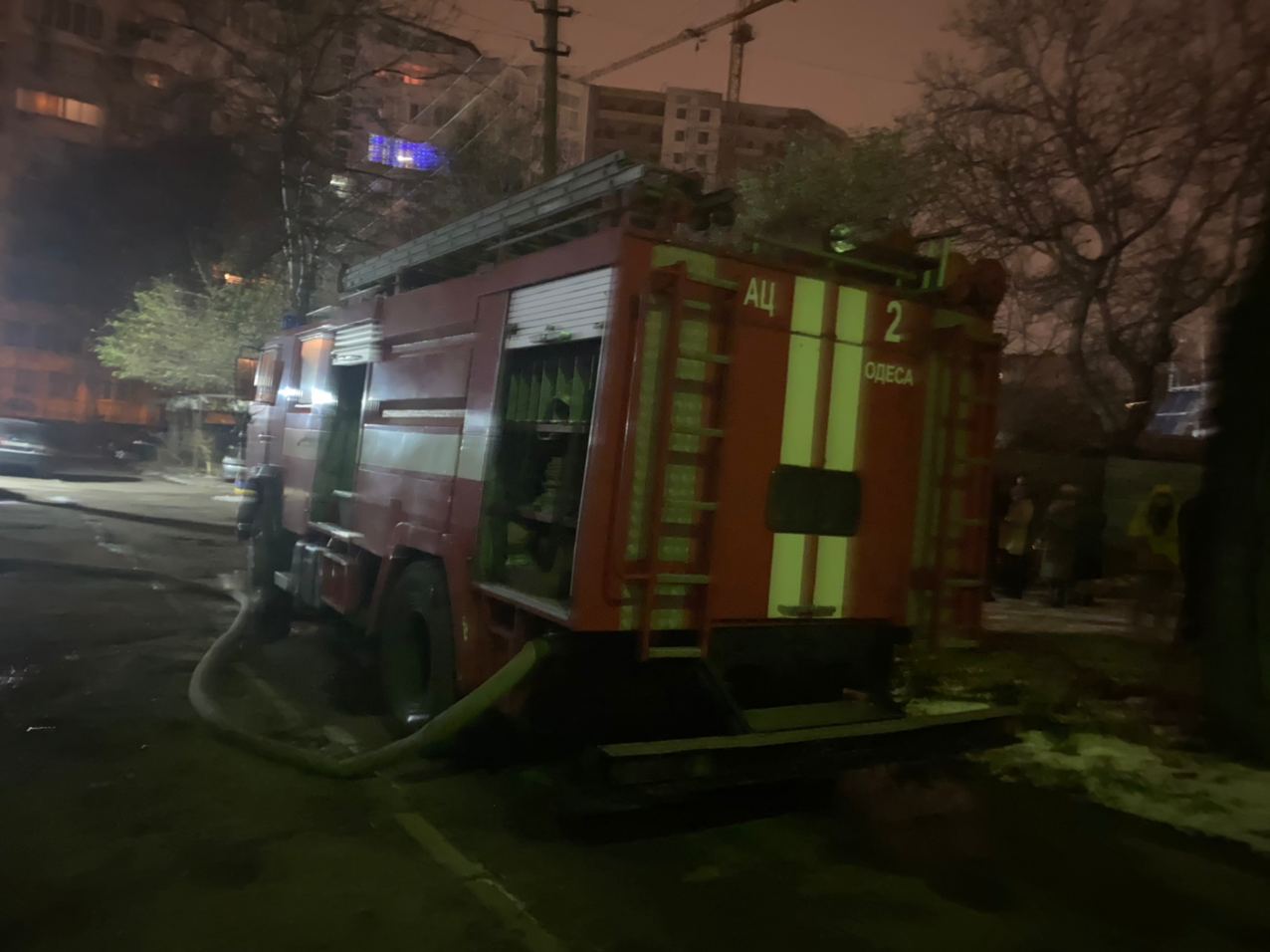 пожарный автомобиль, Одесса