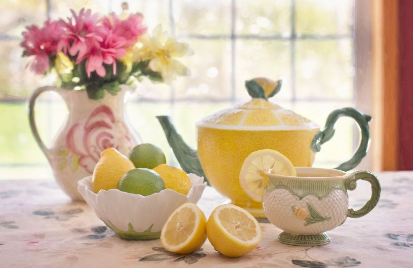 лимон к чаю