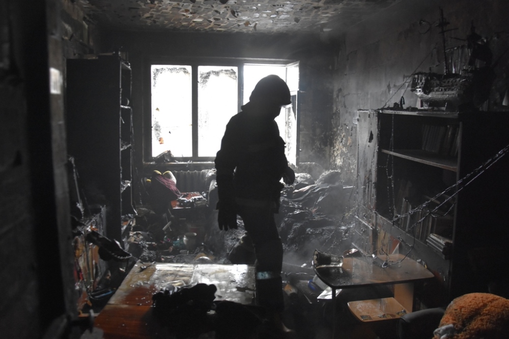 пожар одесса