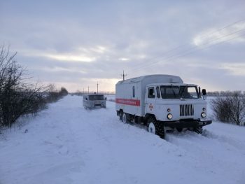 спасатели снег