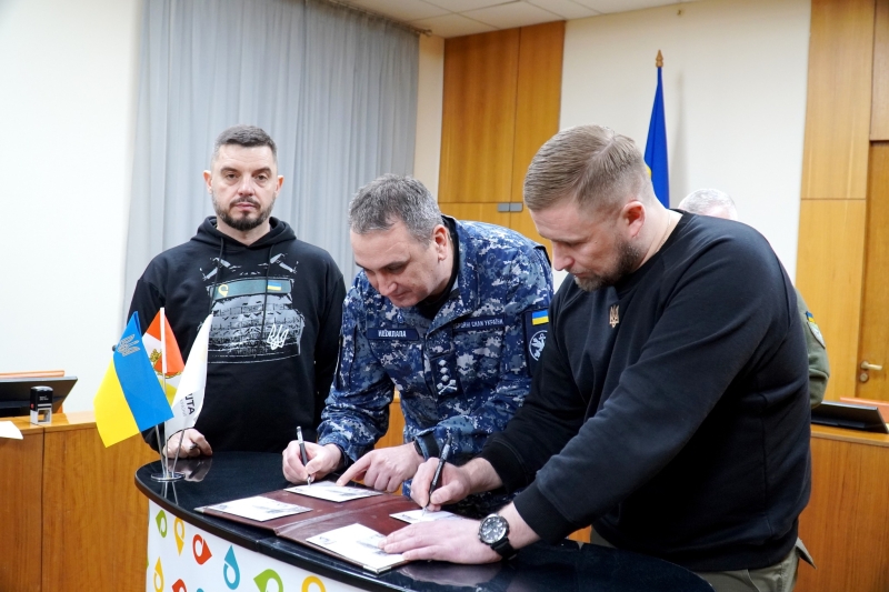 В Одесі за участю головних українських військових Півдня погасили марку з малюнком Бенксі (фото)