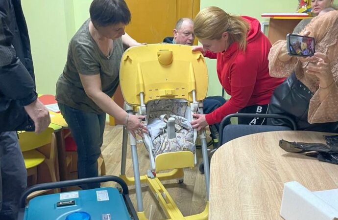 Инклюзивный центр в Одесской области получил много помощи от благотворителей