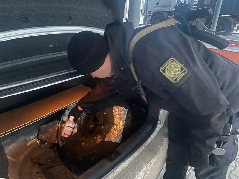 На Одещині водійка намагалася вивезти за кордон майже мільйон гривень та хімікати (фото, відео)