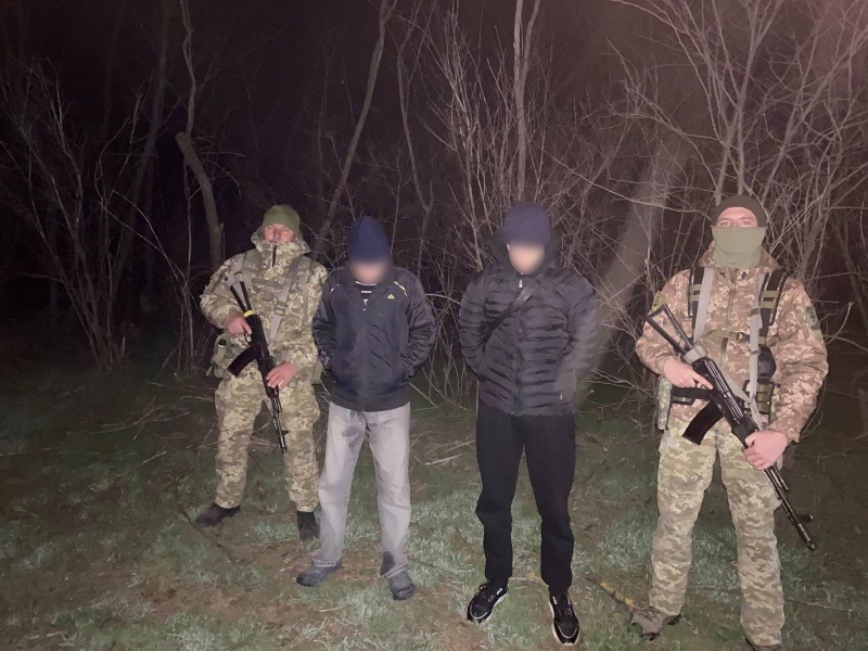На Одещині зі стріляниною затримали ухилянтів (фото)