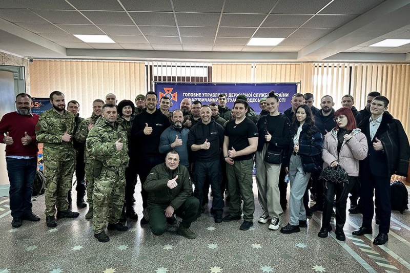 Нацвардейцы, спасатели и правоохранители Одесчины приняли участие в тренинге британских парамедиков (фото)