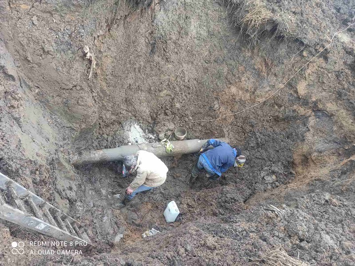 У селах ОТГ на Одещині комунальна служба полагодила поламки одразу на чотирьох водогонах
