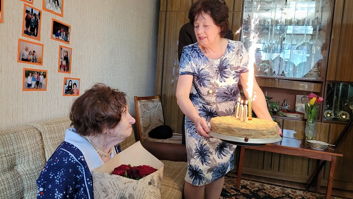 Жительку Одещини влада привітала 11 березня зі 100-річчям
