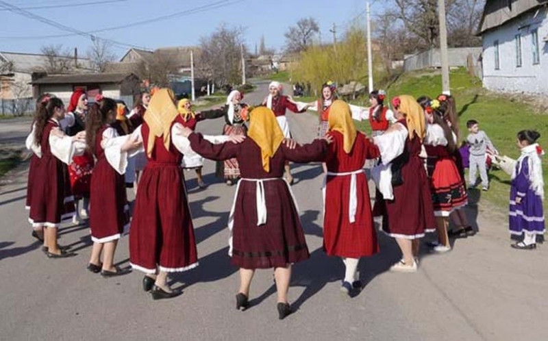 Болгары из Городнего отмечают обряд, который уже не помнят в Болгарии