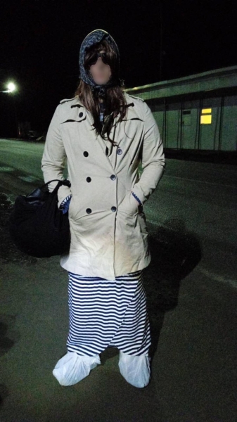 На границе в Одесской области задержан мужчина, переодетый женщиной