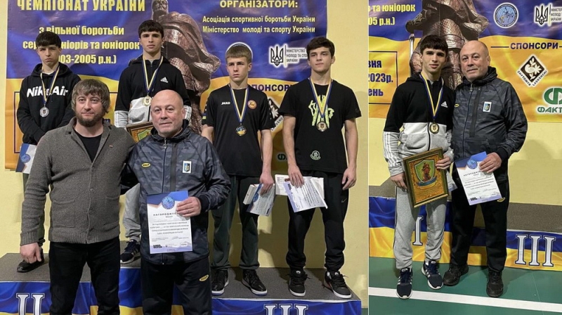 Одеські борці-юніори везуть додому 4 золоті медалі (фото)