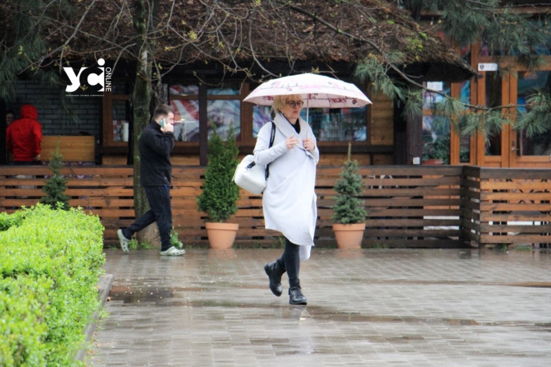 Весна і дощ: похмура Одеса наприкінці квітня (фото)