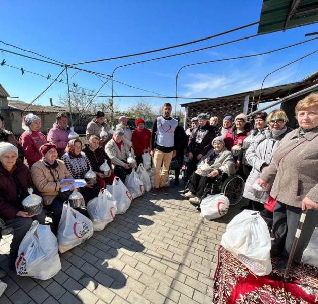 Жители Измаильского района получили почти полторы тысячи куличей от «Фонда Добра и Любви» (фото)