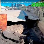 Трасса здоровья в Одессе разваливается: провалы и трещины растут на глазах (видео)