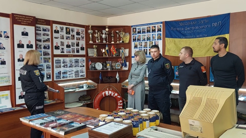 В Аккермані відкрили філіал музею поліції Одеської області (фото, відео)