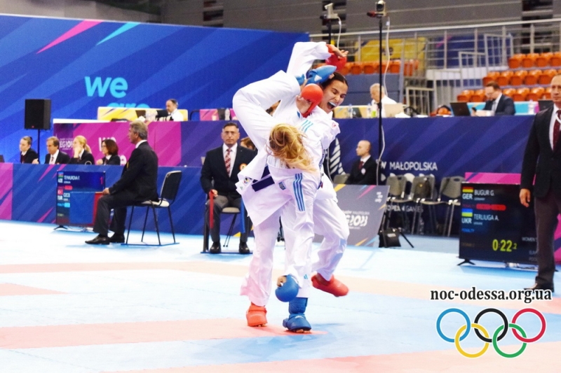 Одеситка Анжеліка Терлюга вийшла у півфінал з карате на Європейських іграх-2023 (фото)