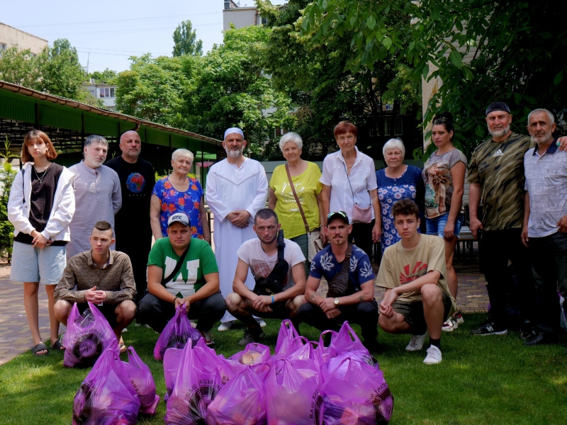 Одеські мусульмани долучилися до допомоги постраждалим від катастрофи на Каховській ГЕС (фото)