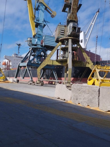 Рекорд: порт Одещини прийняв перший балкер з дедвейтом 24 тис. тонн (фото)
