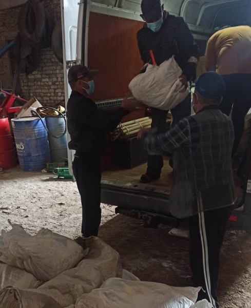 Волонтери з Одещини доставили з Румунії на Херсонщину 1,2 т хлорного вапна та багато інших потрібних речей