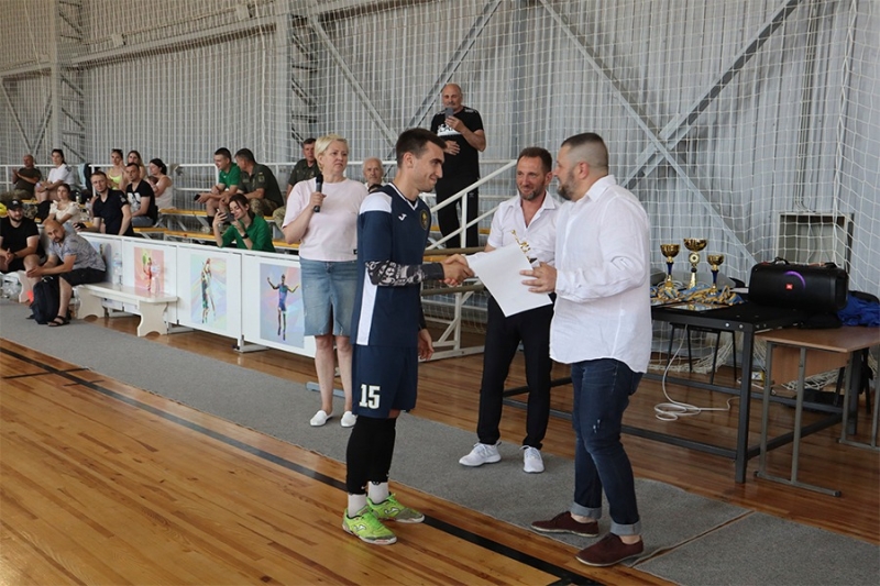 Гвардейцы Измаильщины завоевали первое абсолютное место в городском чемпионате по футзалу