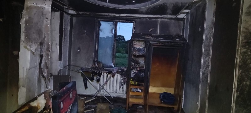 На Одещині чоловік підпалив квартиру колишньої (фото, відео)