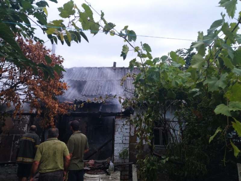 В Измаильском районе загорелся жилой дом: хозяин реанимации