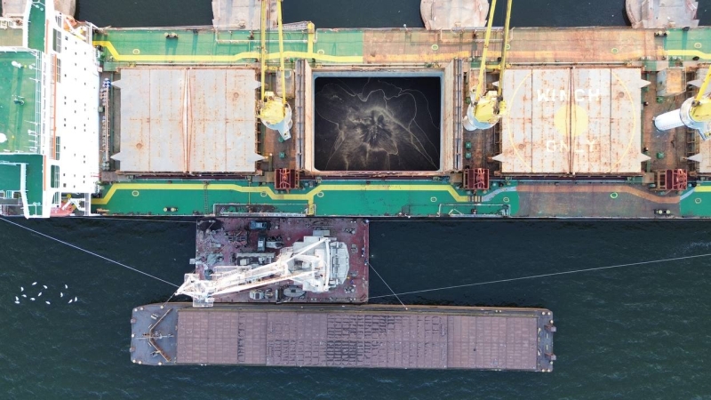 Дунайське пароплавство за місяць обробило рекордний обсяг вантажів (фото)