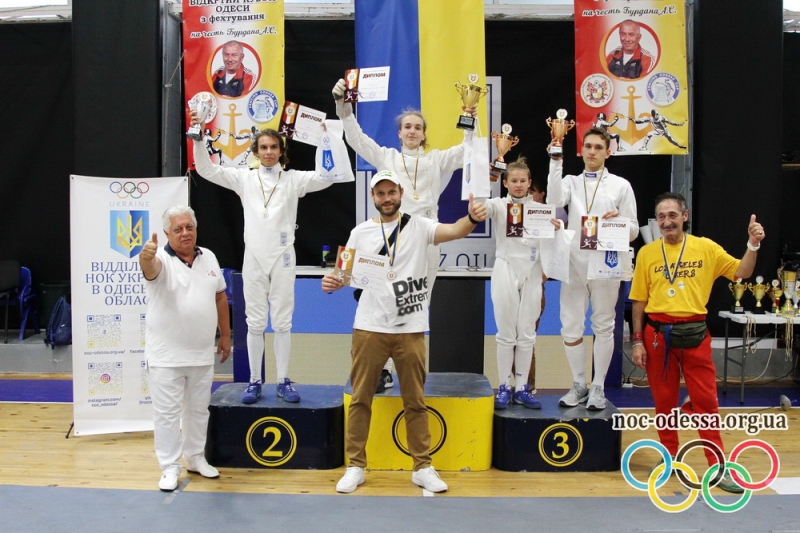 В Одесі відбувся всеукраїнський турнір з фехтування на честь знаменитого тренера (фото)