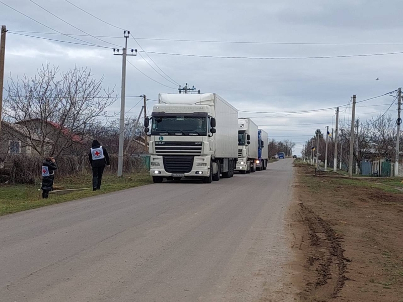 Одещина отримала найбільшу гуманітарну допомогу від Комітету Товариства Червоного Хреста