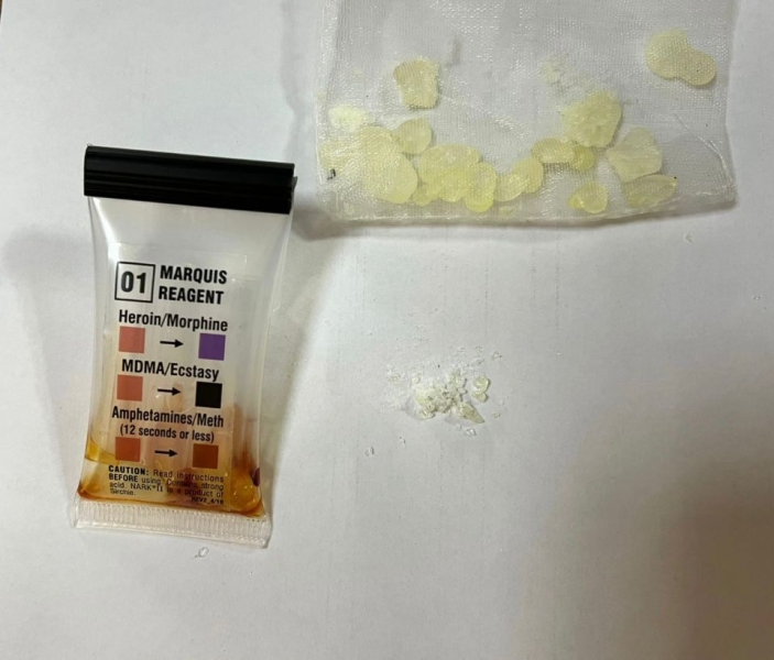 Українка намагалася провезти амфетамін у рейсовому автобусі (фото)